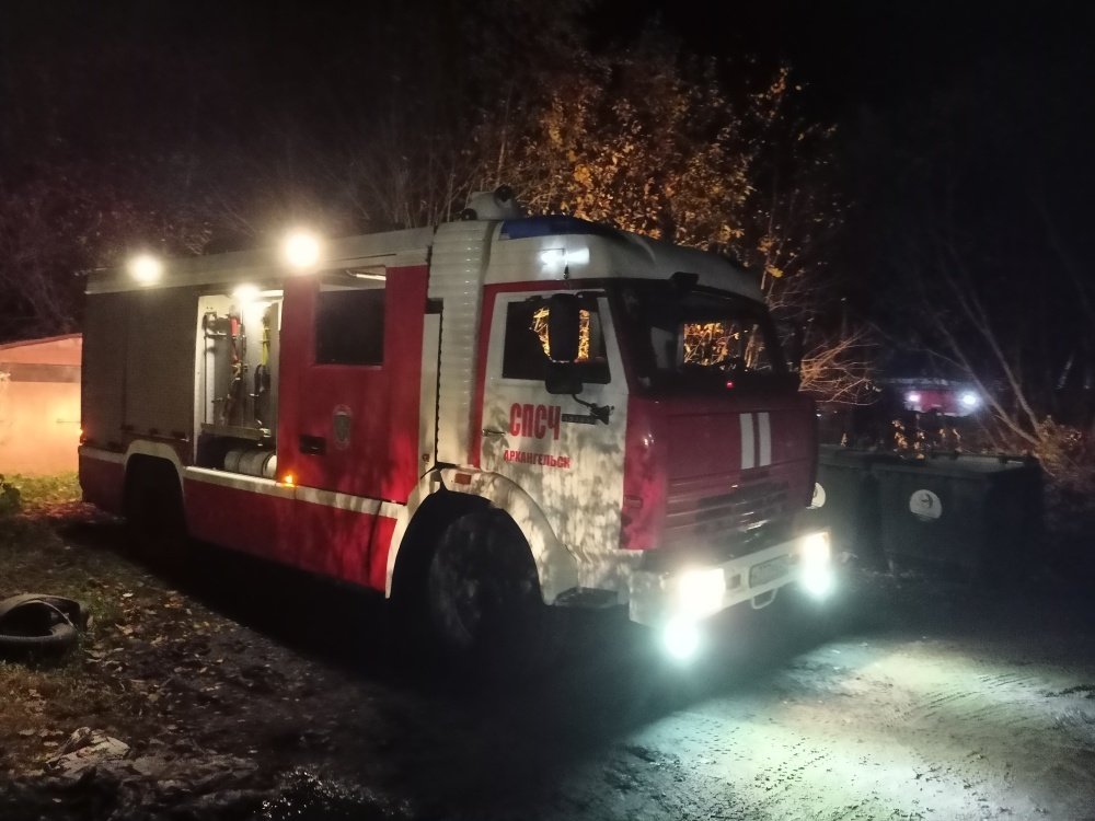 Пожарно-спасательные подразделения выезжали на пожар в Шенкурском МО Архангельской области.