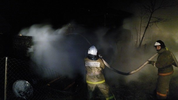 Пожарно-спасательные подразделения выезжали на пожар в г. Шенкурске Архангельской области.