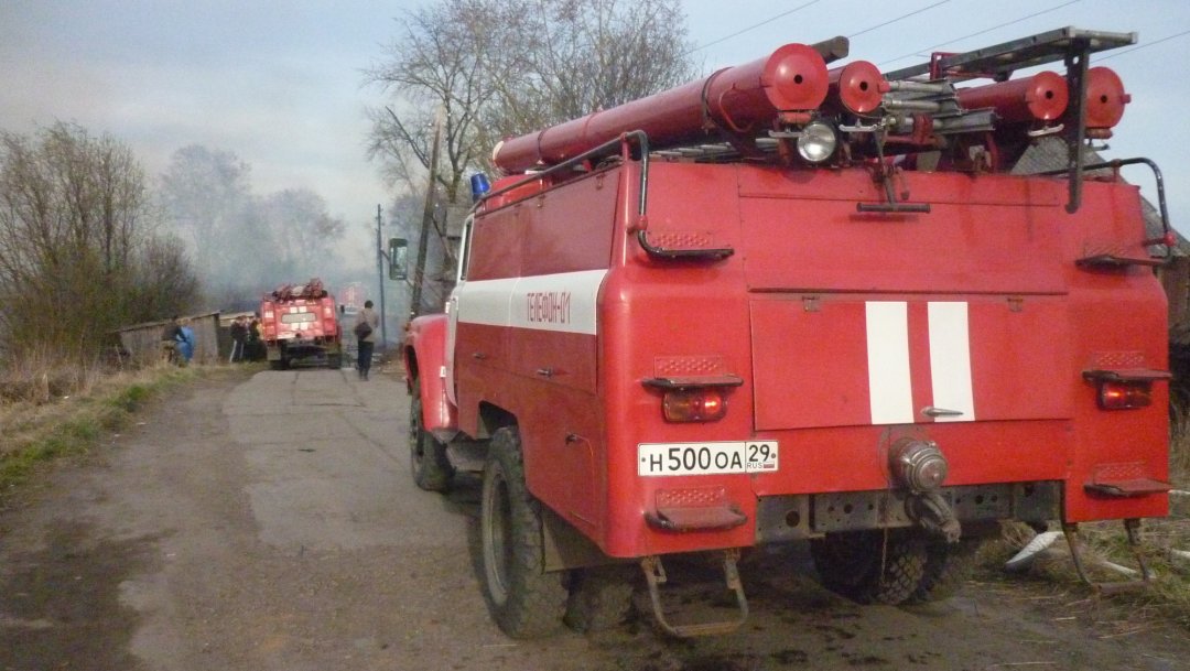 Пожарно-спасательные подразделения выезжали на пожар в Шенкурском МО Архангельской области.